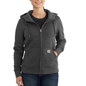 NWT WOMEN'S RELAXED FIT MIDWEIGHT FULL-ZIP SWEATSHIRT